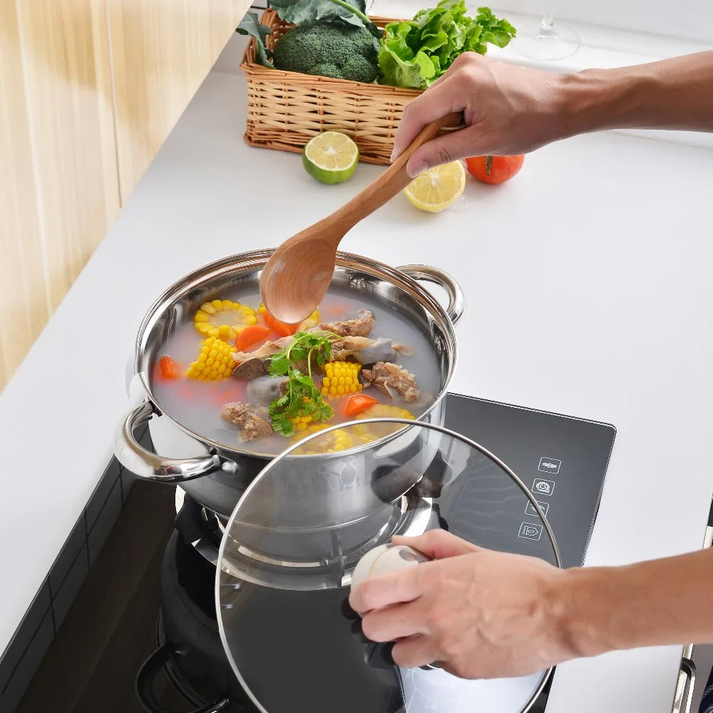 Velaze Kitchen Cookware Set Cookinasse Glass Lid