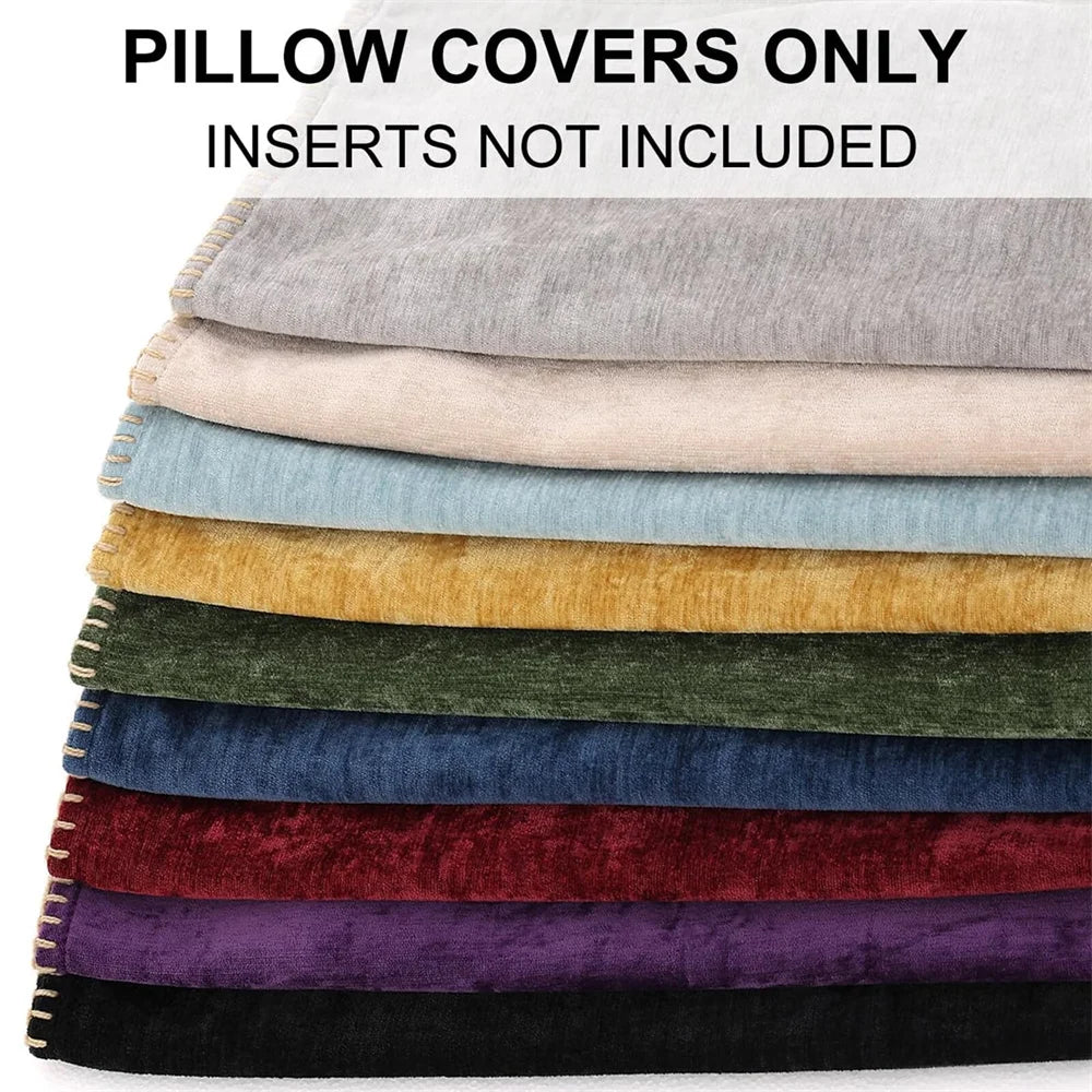 Soft Throw Cushion Cover Decorative Square Pillow Case For Couch Sofa Bed Pillowcase50x50