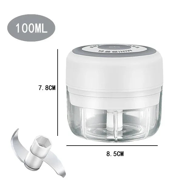Garlic Chopper Rotate Garlic Press Crusher Vegetable Onion Cutter Kitchen Cooking Accessories