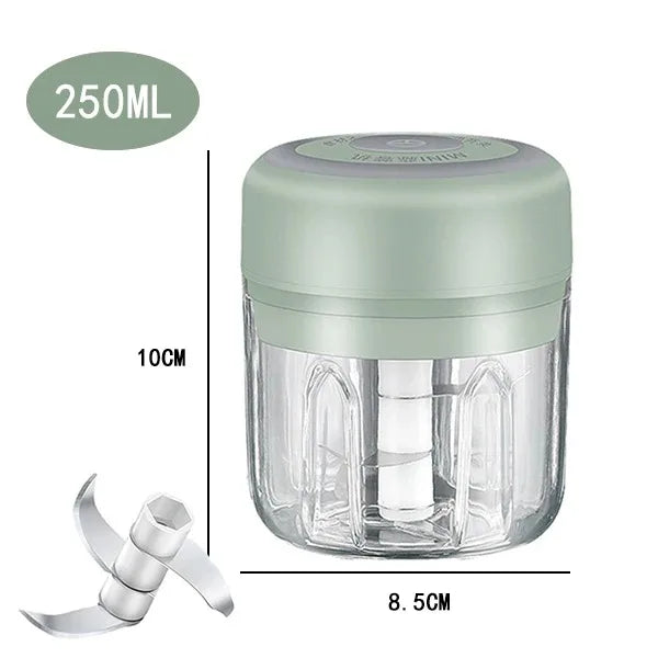 Garlic Chopper Rotate Garlic Press Crusher Vegetable Onion Cutter Kitchen Cooking Accessories