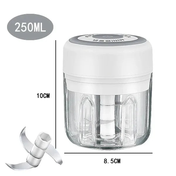 Garlic Chopper Rotate Garlic Press Crusher Vegetable Onion Cutter Kitchen Cooking Accessories