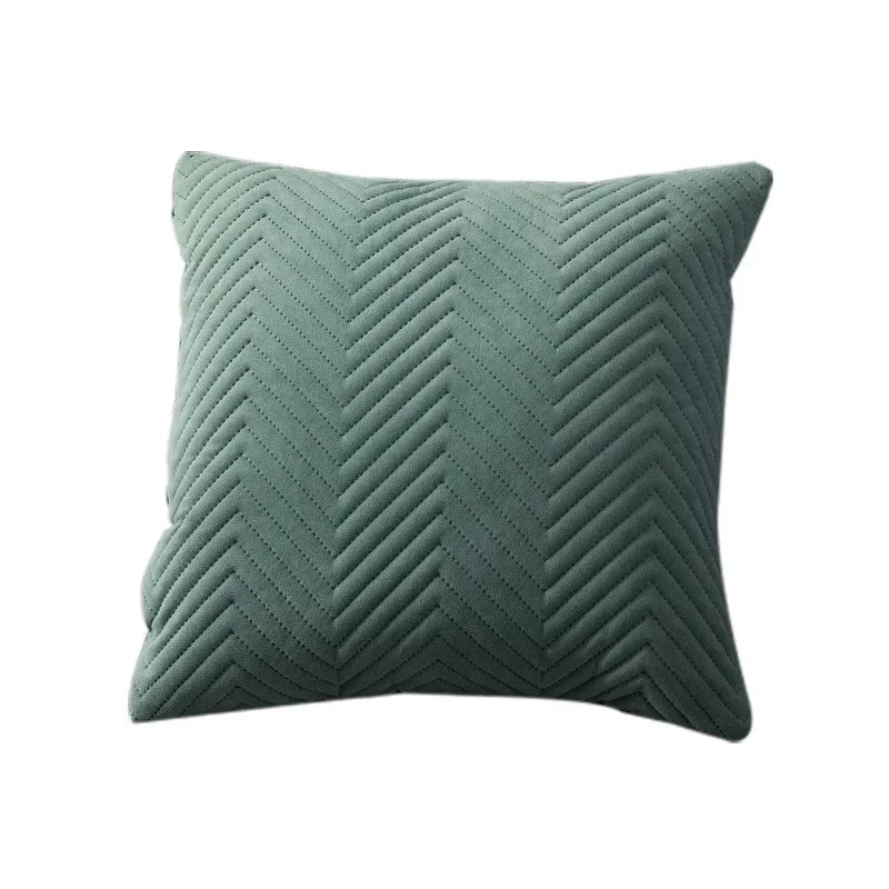 Velvet pillowcase home cushion