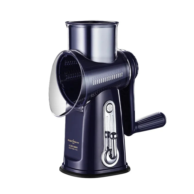 Kitchen Veggie Chopper Multifunction Rotary Cheese Grater Manual