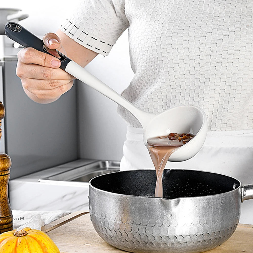 White Silicone Kitchen Cookware