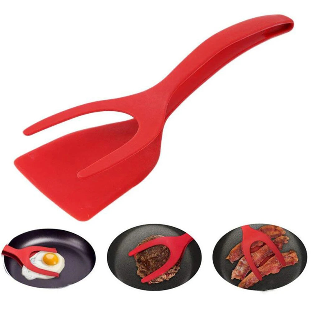 Clamp Silicone Steak Tongs Spatula