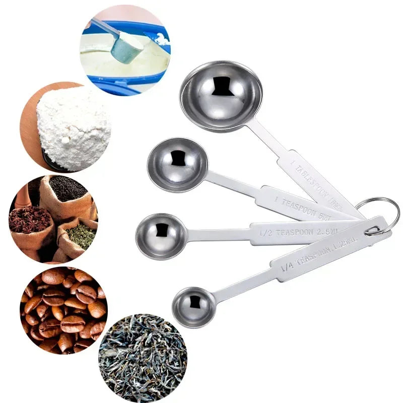 Measuring Cups and Spoons Coffee Powder Spoon Tablespoons Kitchen Baking Accessories Pastry Tools
