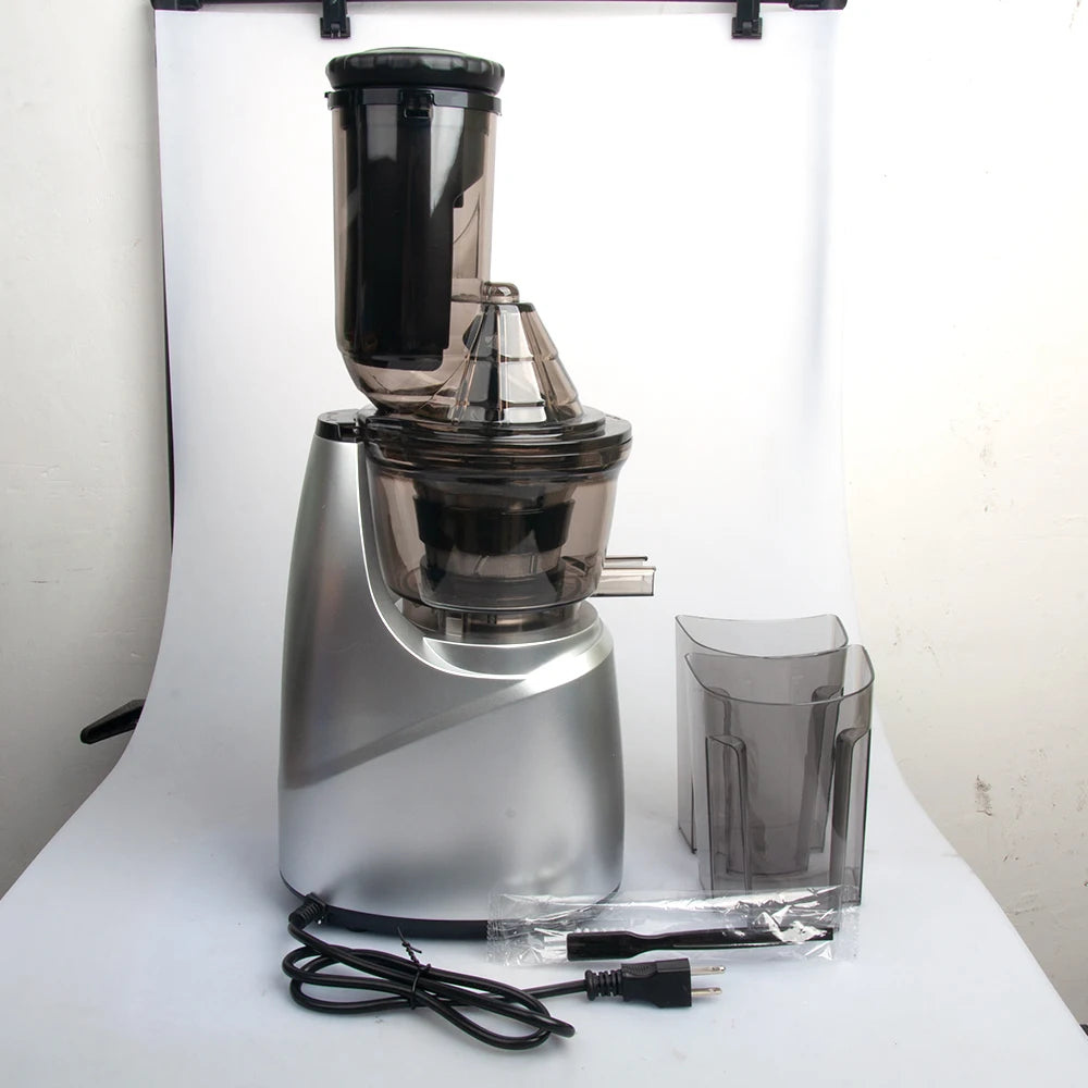 Cold Press Juicer with 82mm Large Feed Chute Fit Whole Vegetable And Fruit, Masticating Juicer