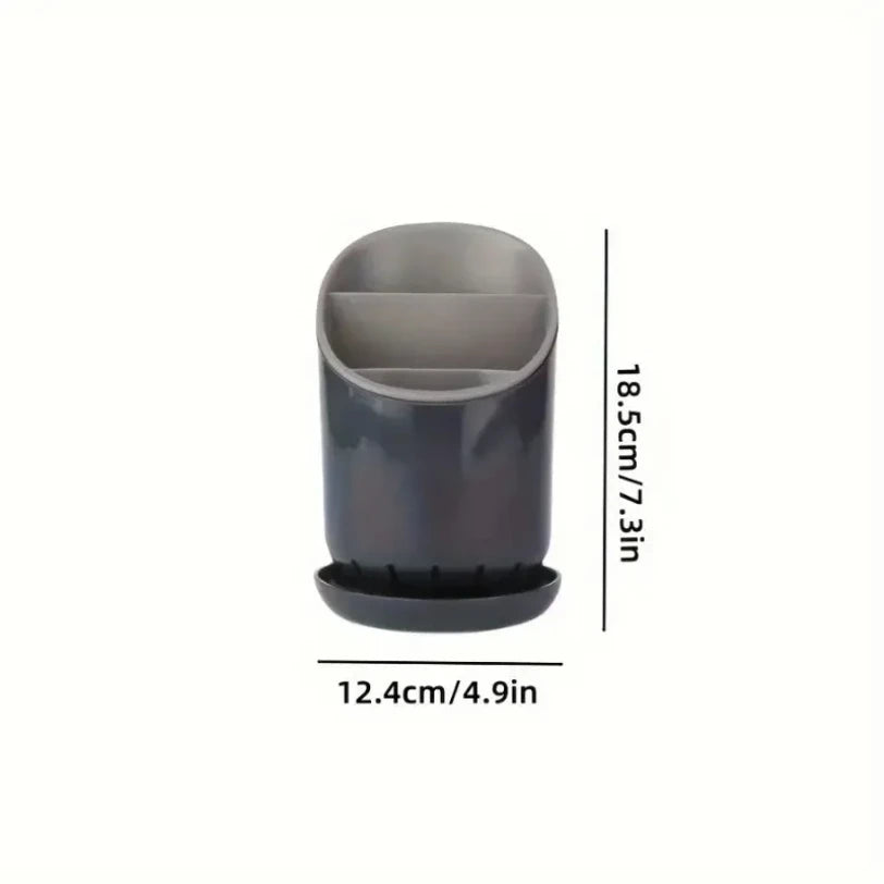 Storage Holder Plastic Drainer Drain Containers Drying Rack Tableware Table Knife Spoon Fork Container Kitchen Tool