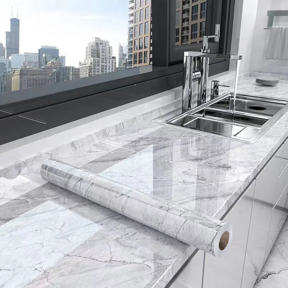 Kitchen Oil-Proof Film Stove Waterproof Moisture-Proof  Wallpaper