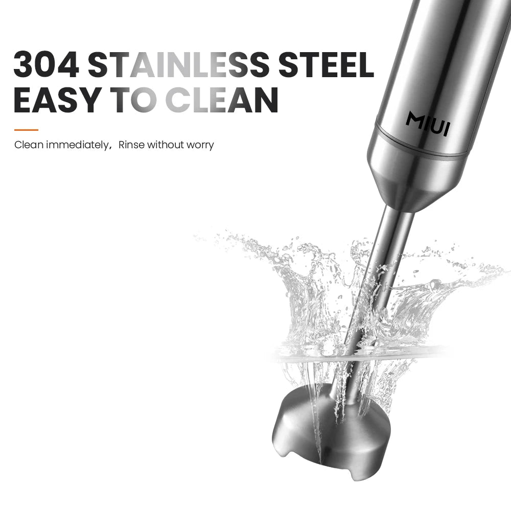 Hand Immersion Blender 1000W Powerful 4-in-1,