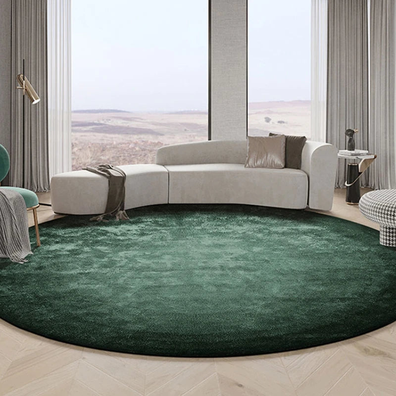 Luxury Nordic Bedroom Decor Plush Carpet Large Area Round Cloakroom Rug Washable Non-slip Mat Minimalist Carpets for Living Room