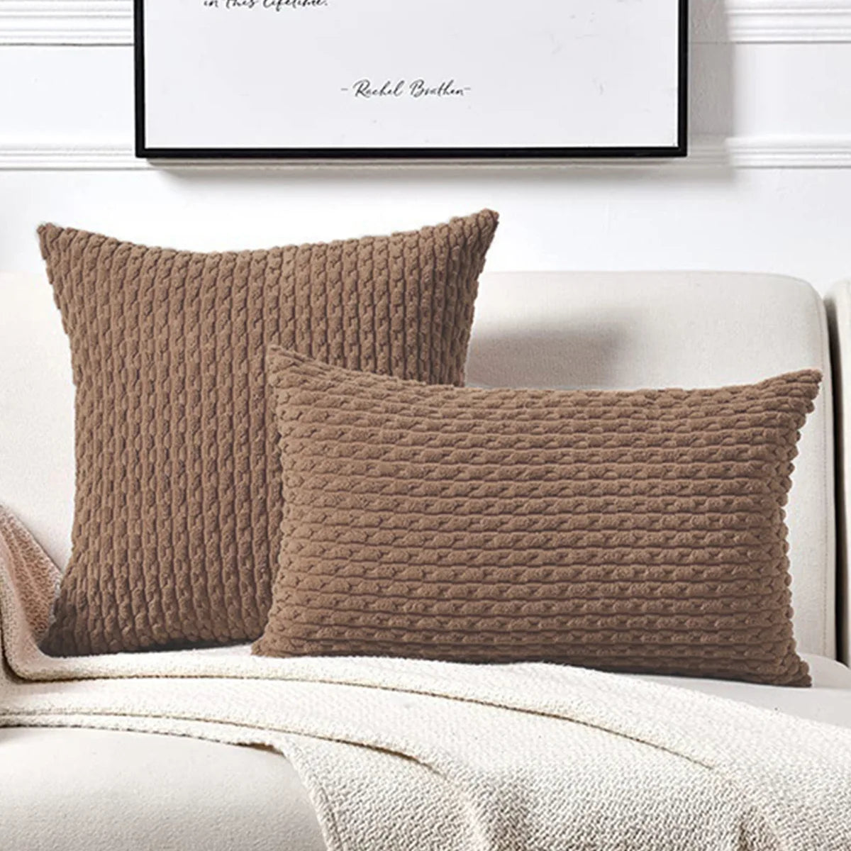Boho Corduroy Cushion Cover From Sofa Living Room Modern Decro