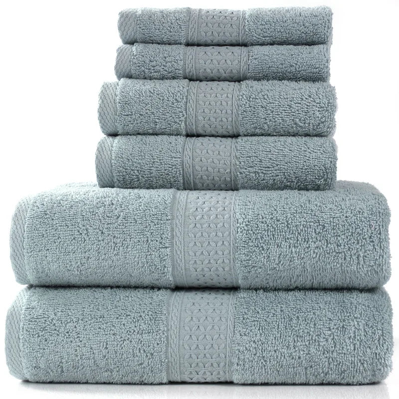 Towel Set Luxury Lace Embroidered Bath Towel Face Towel Hand Towel Washcloths Quick Dry