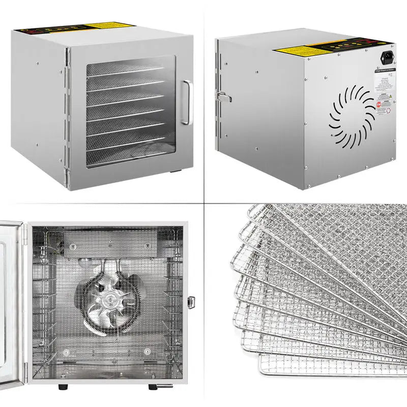 Intelligent Food Dryer 8 Layers 23L Capacity
