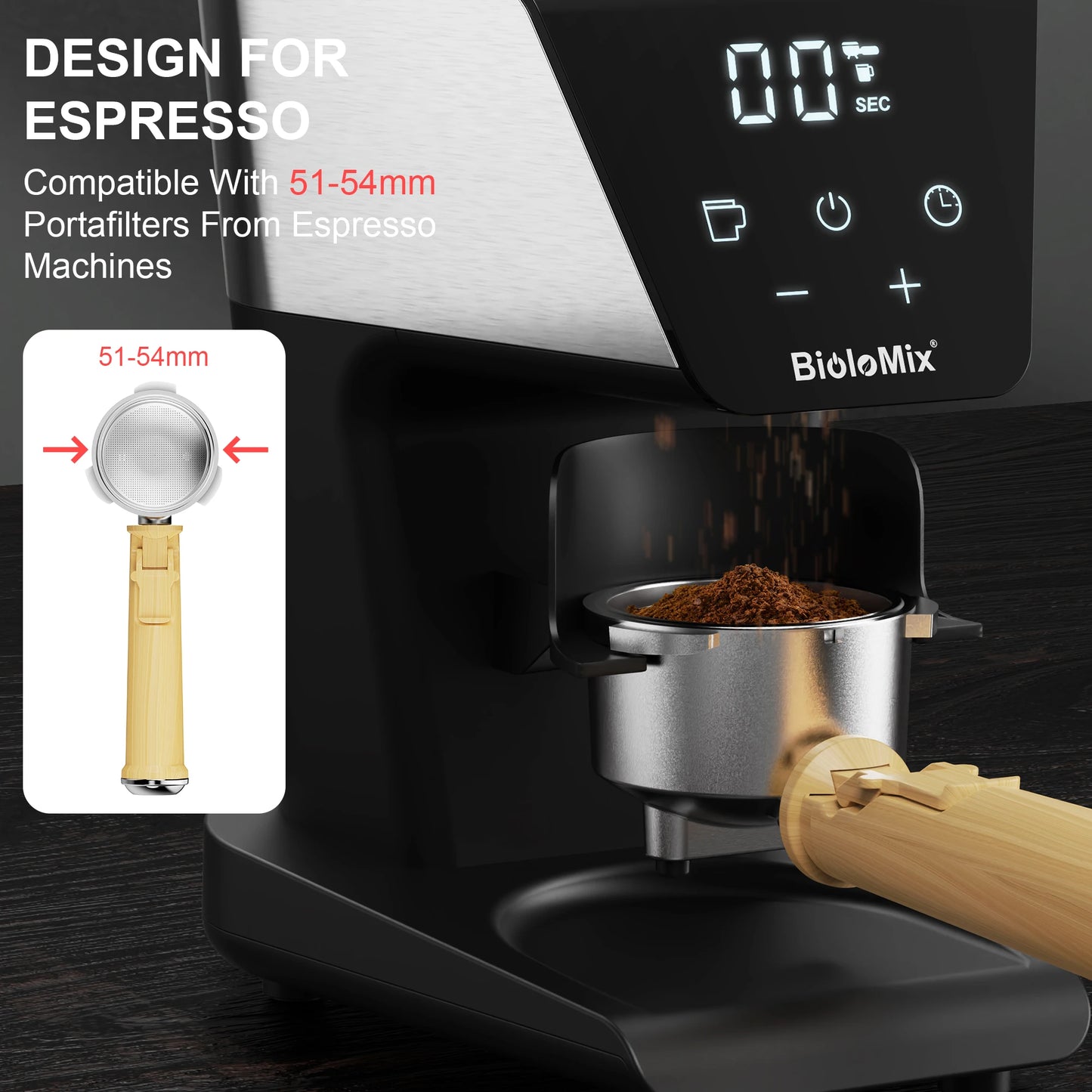 Electric Coffee Grinder for Espresso