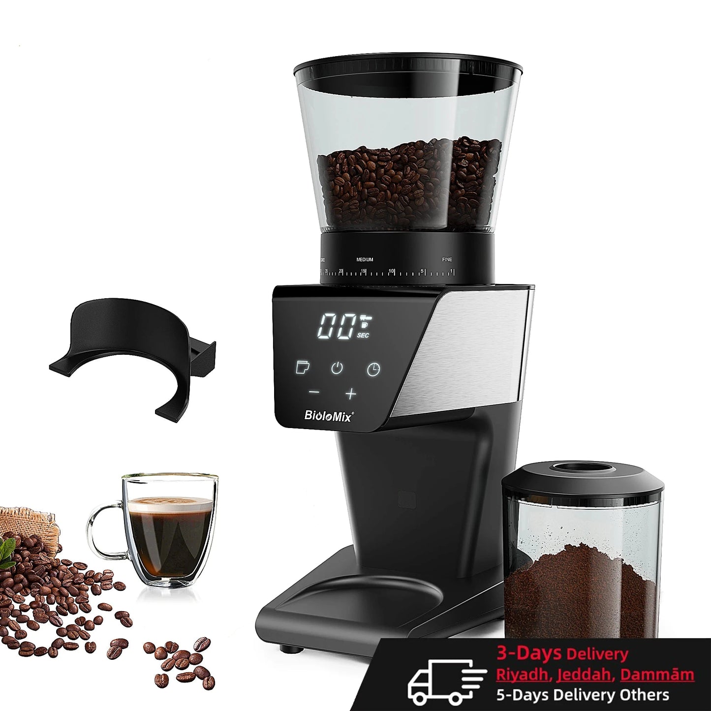 Electric Coffee Grinder for Espresso