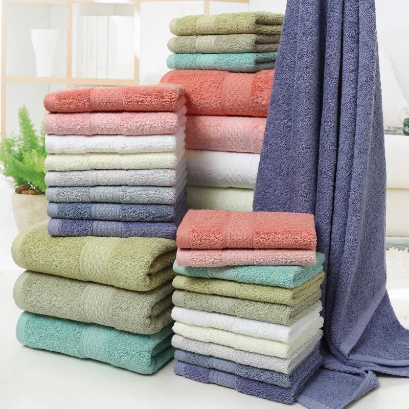 Towel Set Luxury Lace Embroidered Bath Towel Face Towel Hand Towel Washcloths Quick Dry
