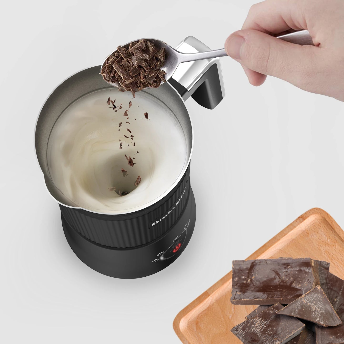 Milk Frother and Steamer,5-in 1