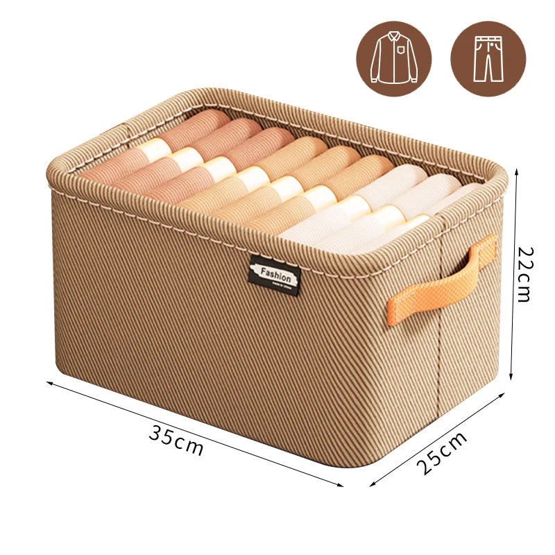 Thicken Clothes Organizer Pants Sweater Storage Cabinets Drawers Organizer Jeans Storage Box Wardrobe