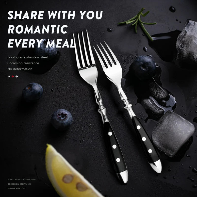Stainless Steel Dinner Fork Set