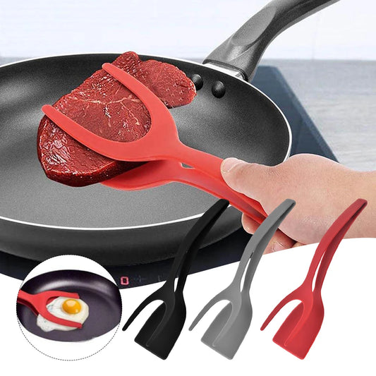 Clamp Silicone Steak Tongs Spatula