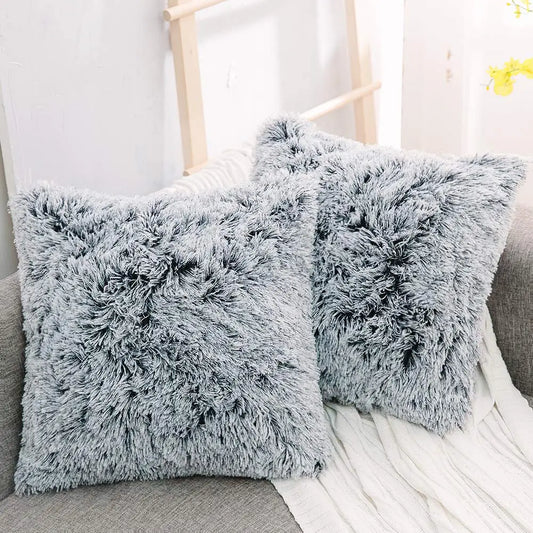 43x43cm Cozy Plush Decorative Pillow Cover for Living Room