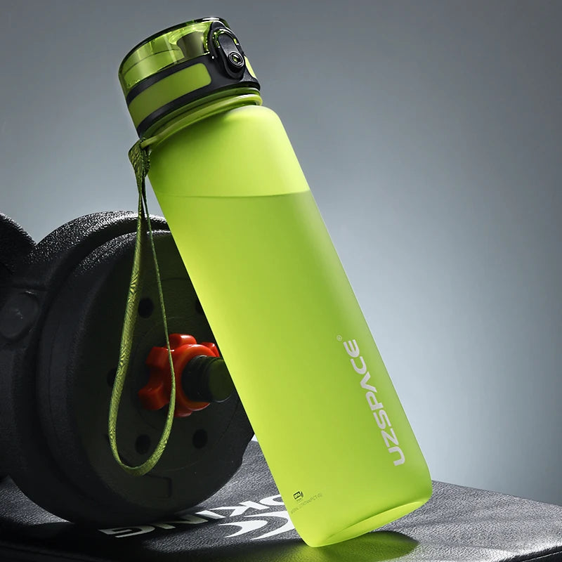 Sports Water Bottle Shaker Outdoor Travel Portable Leakproof Drinkware Tritan  Drink Bottle