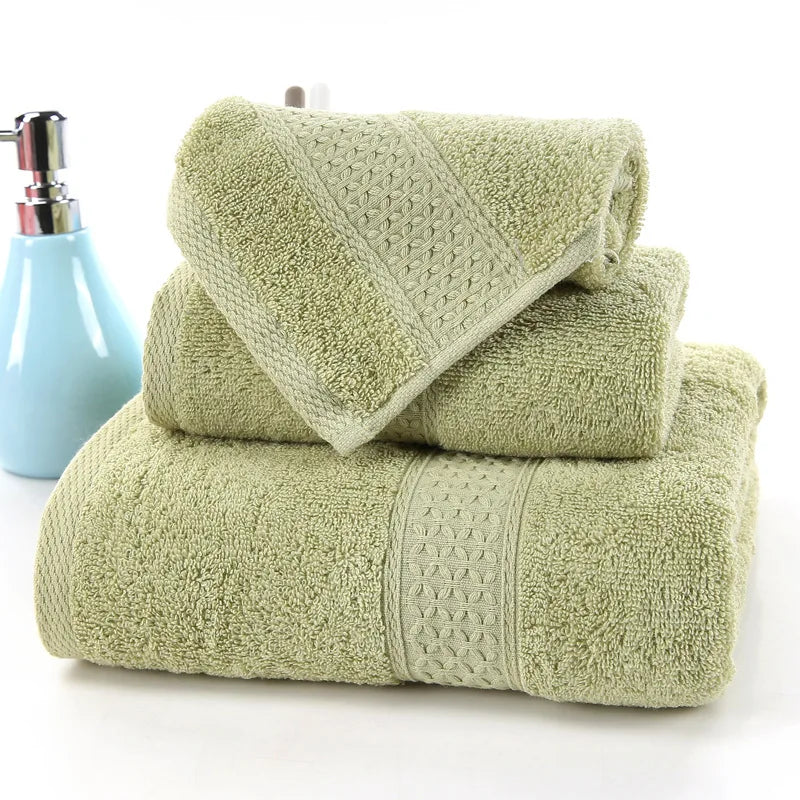 Towel Set Luxury Lace Embroidered Bath Towel Face Towel Hand Towel Washcloths Quick Dry