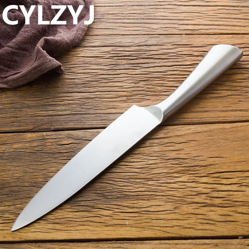 Kitchen Knife Kitchen Knives Set Chef Knives Sets Chef Slicer Paring Bread Utility Knife Scissors Sharpener