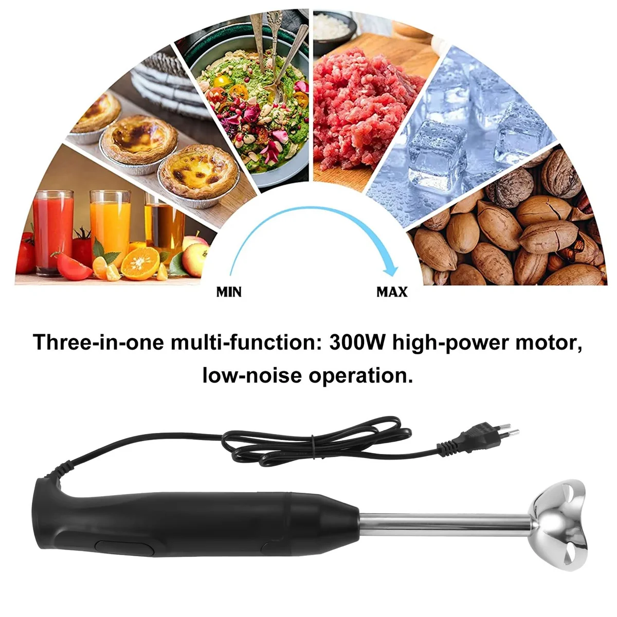 Immersion Hand Stick Blender Electric