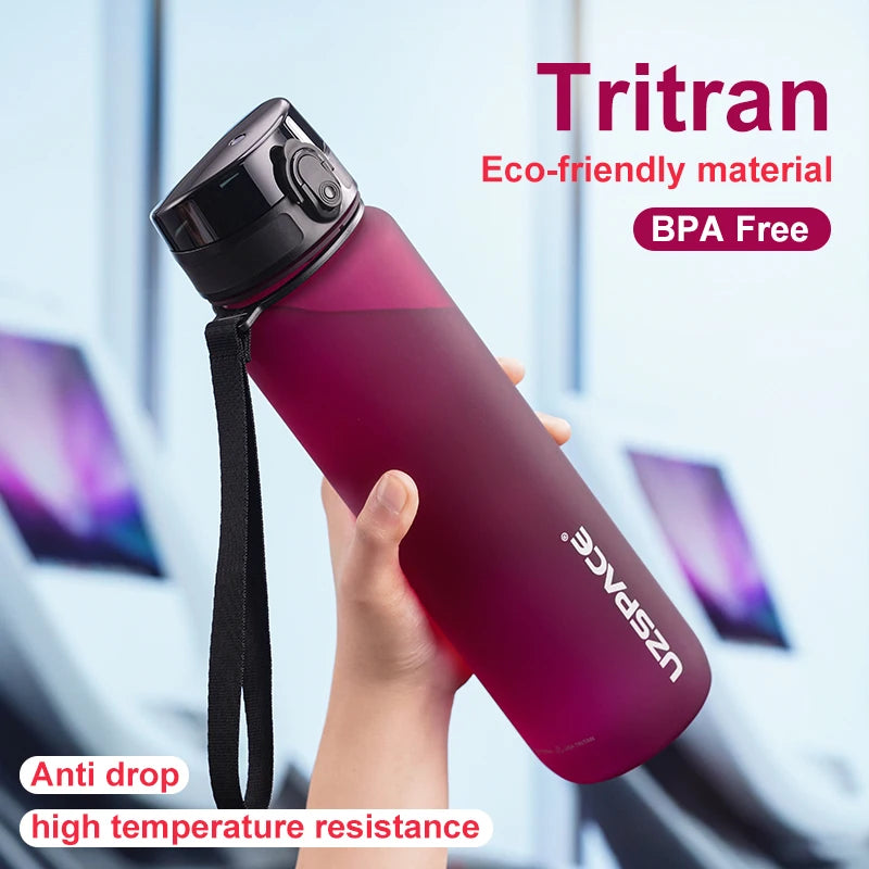 Sports Water Bottle Shaker Outdoor Travel Portable Leakproof Drinkware Tritan  Drink Bottle