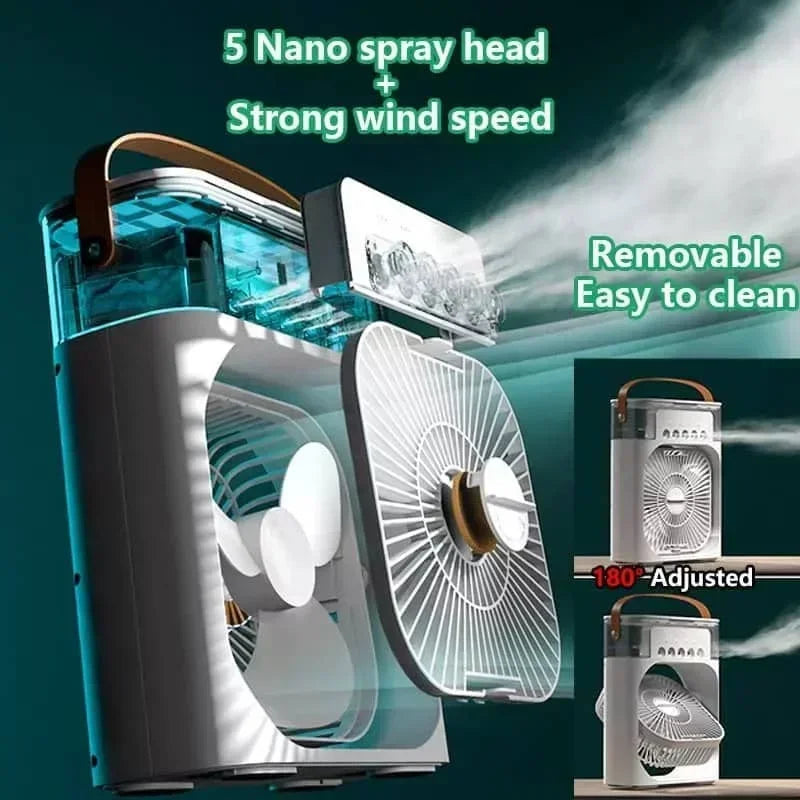 Portable Fan Air Conditioners USB Electric Fan