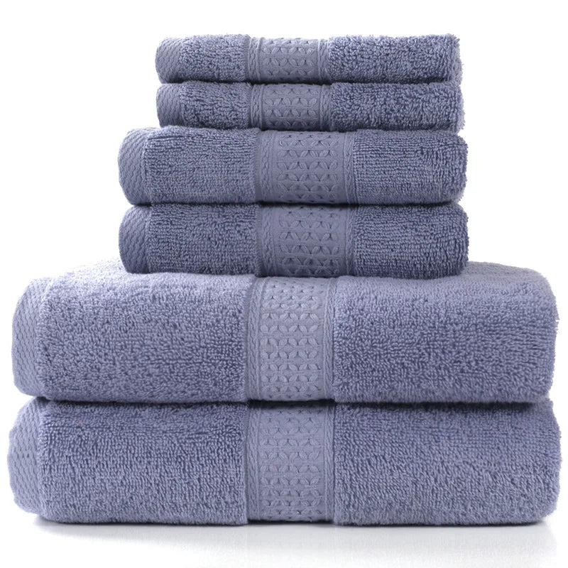 Towel Set Luxury Lace Embroidered Bath Towel Face Towel Hand Towel Washcloths Quick Dry