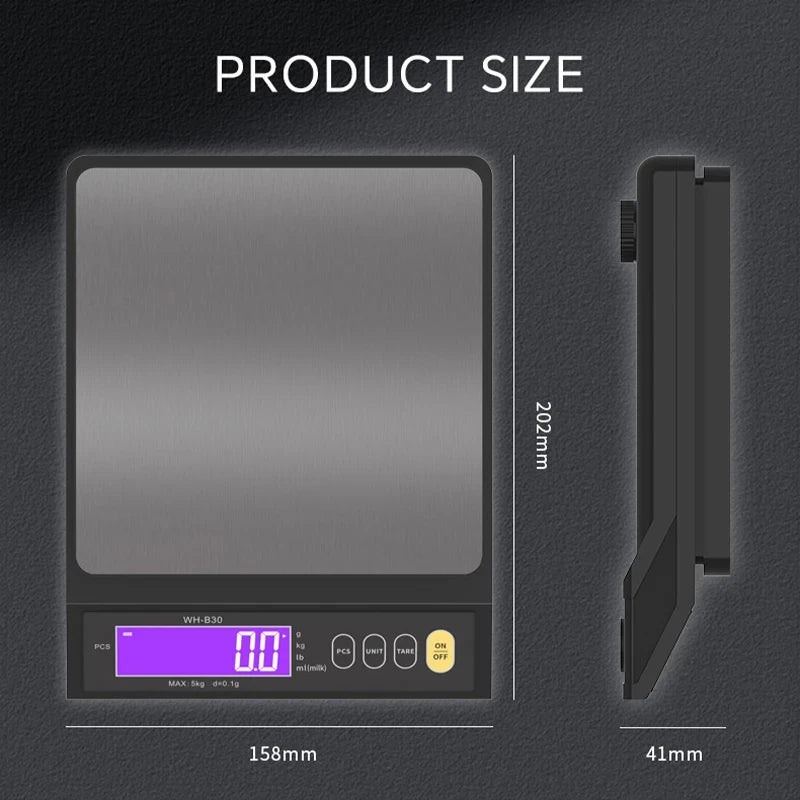 Digital Electronic Kitchen Scale Waterproof