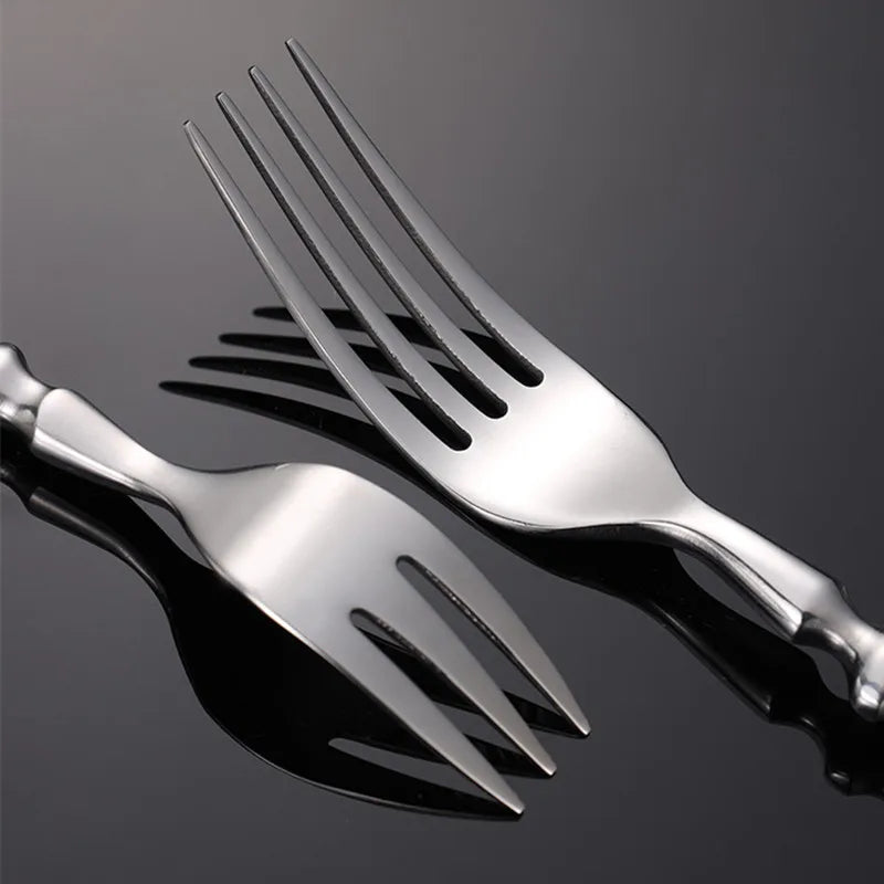 Steel Cutlery Set with Starpoint