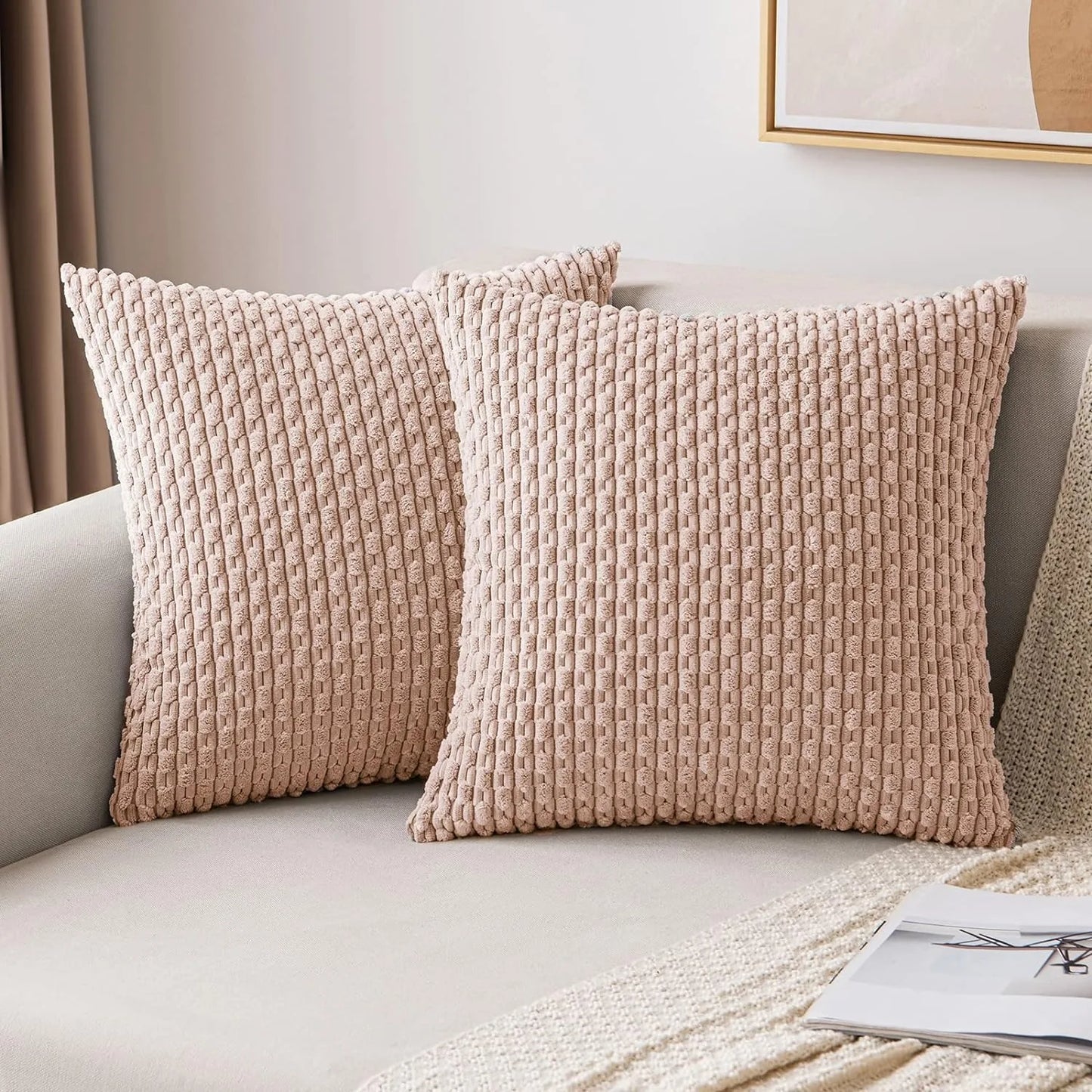Boho Corduroy Cushion Cover From Sofa Living Room Modern Decro