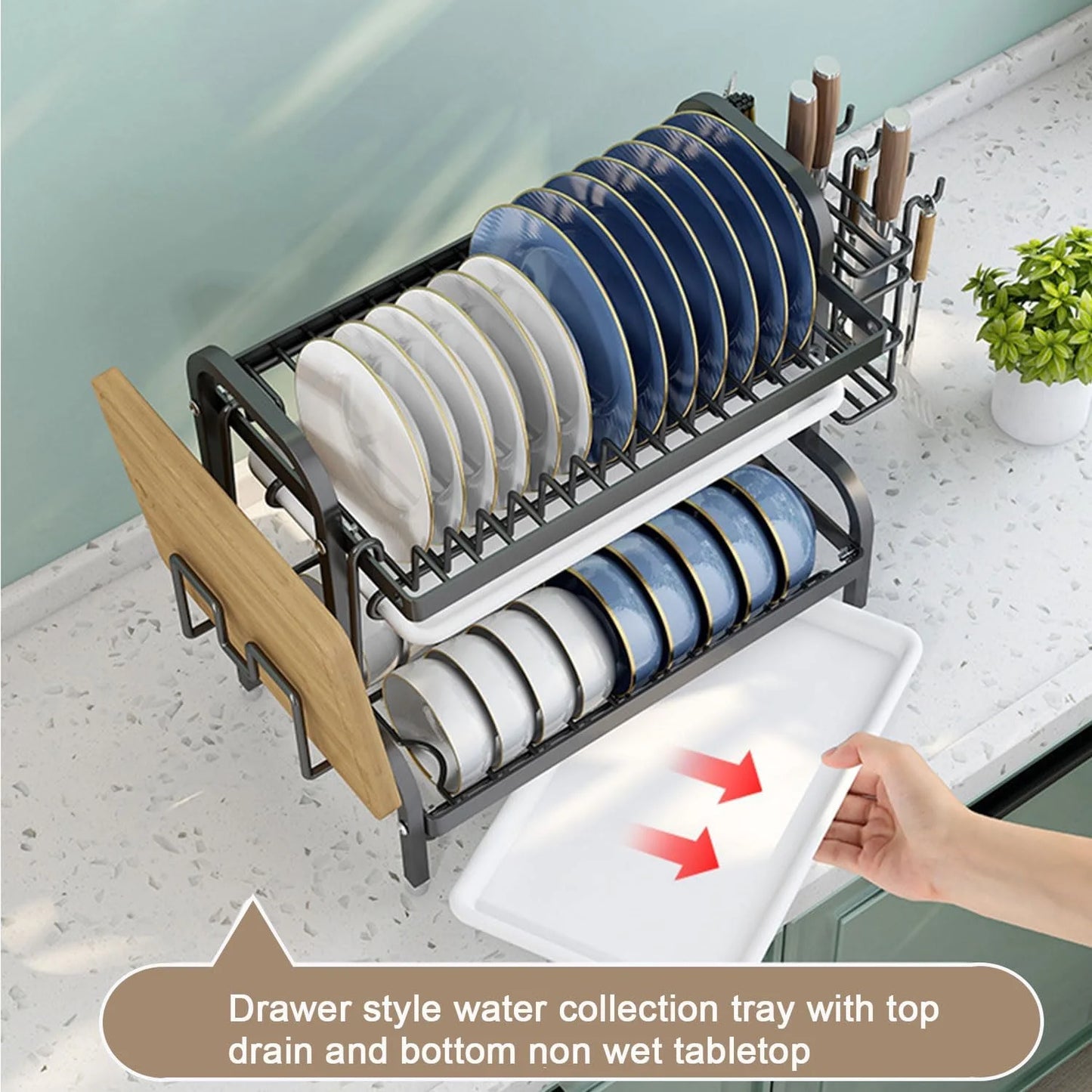 Dish Drying Rack 2-Tier