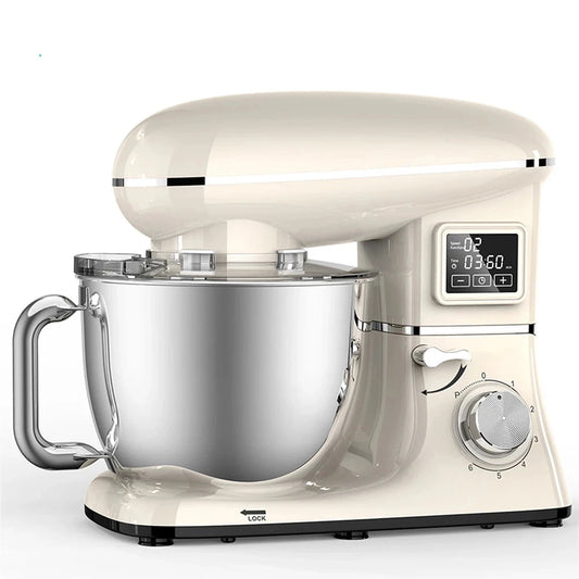 WEYOLI 6.5L Mixer Planetary 6-speed Kitchen Food Blender