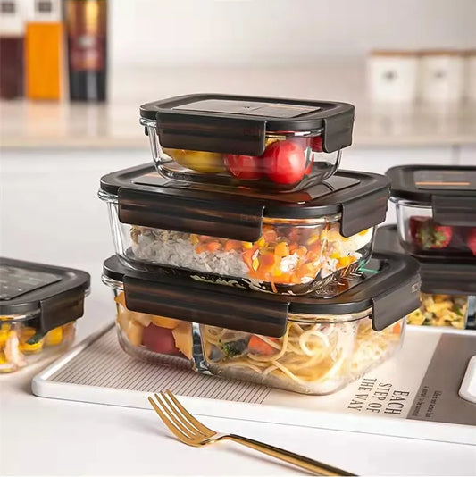 Microwave Special Glass Lunch Box Fresh-keeping
