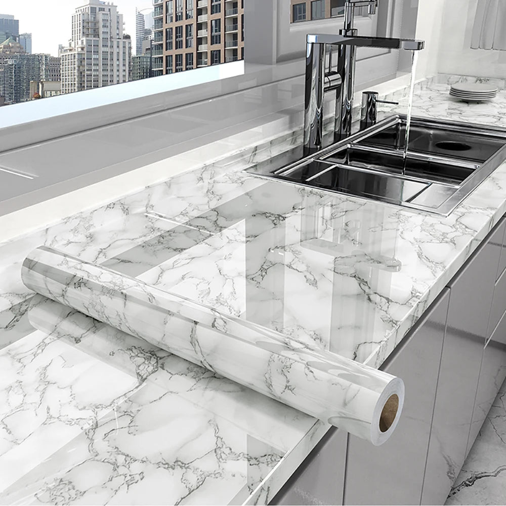 Kitchen Oil-Proof Film Stove Waterproof Moisture-Proof  Wallpaper