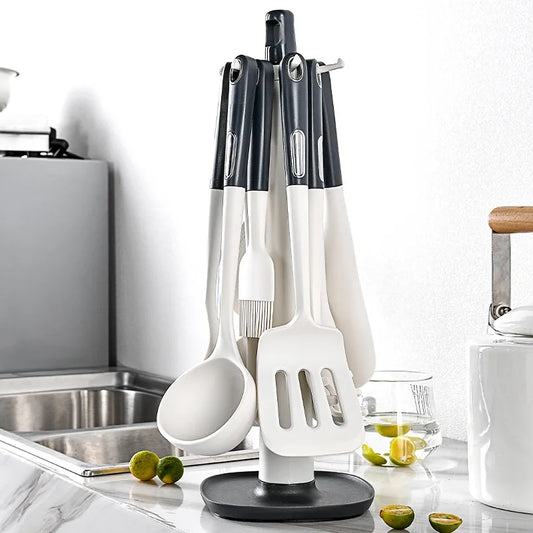 White Silicone Kitchen Cookware