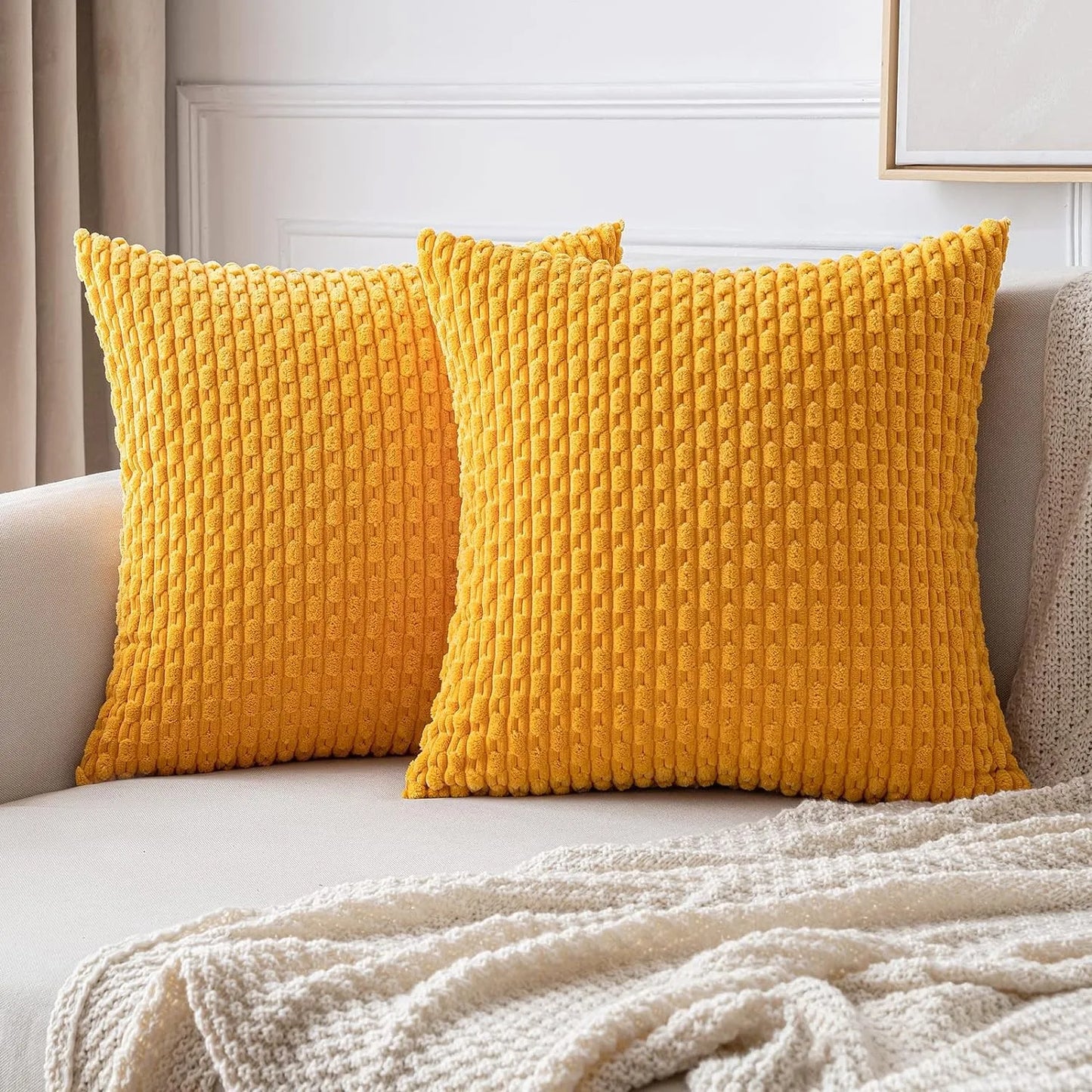 Boho Corduroy Cushion Cover From Sofa Living Room Modern Decro