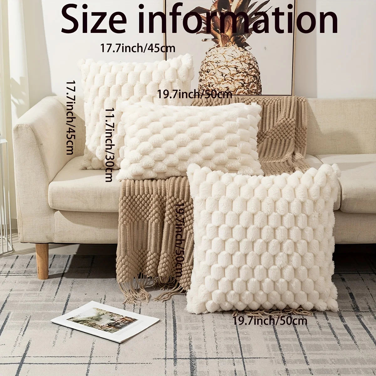 Cozy Knit Pillow Cover