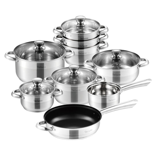 Velaze Kitchen Cooking Pot&Pan Set,Saucepan