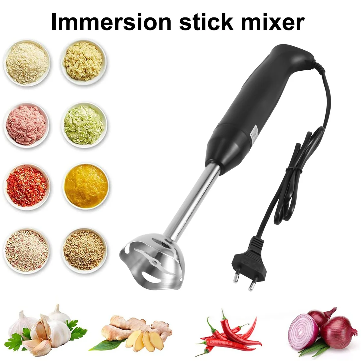 Immersion Hand Stick Blender Electric