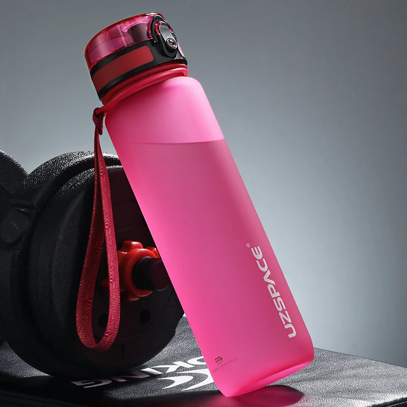 Sports Water Bottle Shaker Outdoor Travel Portable Leakproof Drinkware Tritan  Drink Bottle