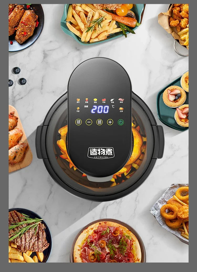 New Air fryer intelligent multifunctional large-capacity household new-style electric oven all-in-one french fries