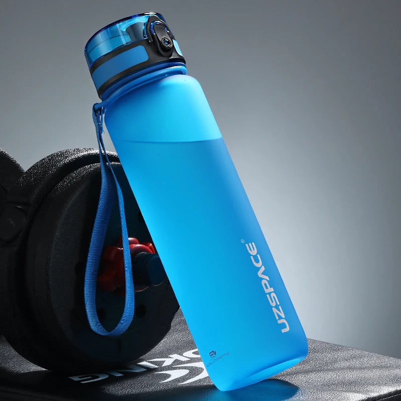 Sports Water Bottle Shaker Outdoor Travel Portable Leakproof Drinkware Tritan  Drink Bottle