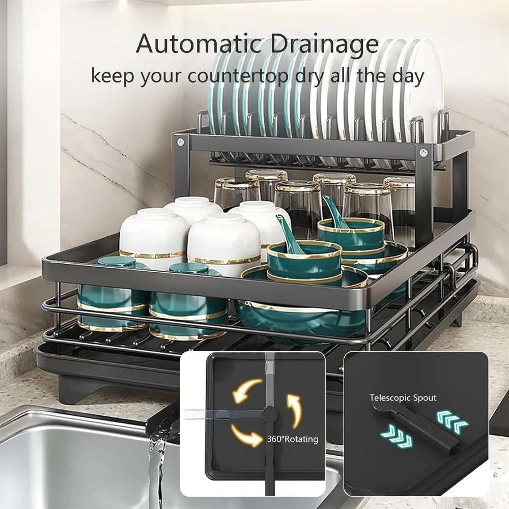 Dish Drying Rack Adjustable