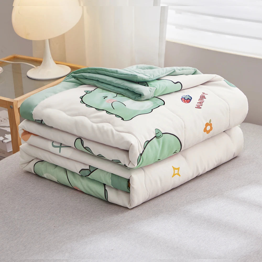 YanYangTian Summer Thin Quilt Comforter Soft